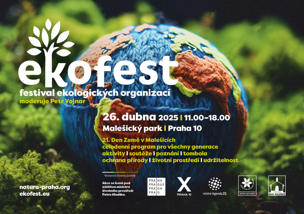 EKOFEST 2025
festival ekologických organizací - Malešice Praha 10